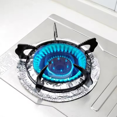 20Pcs Reusable Aluminum Foil Gas Stove Cover Pad